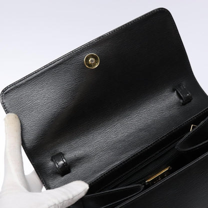 Loewe Vintage Velazquez Top Handle Bag Leather, BLACK, LEATHER, Handbag