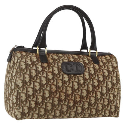Christian Dior Trotter shoulder bag Canvas, Beige, Canvas, Handbag