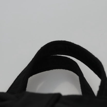 Prada Logo Bow Tote Tessuto, BLACK, NYLON, Tote bag