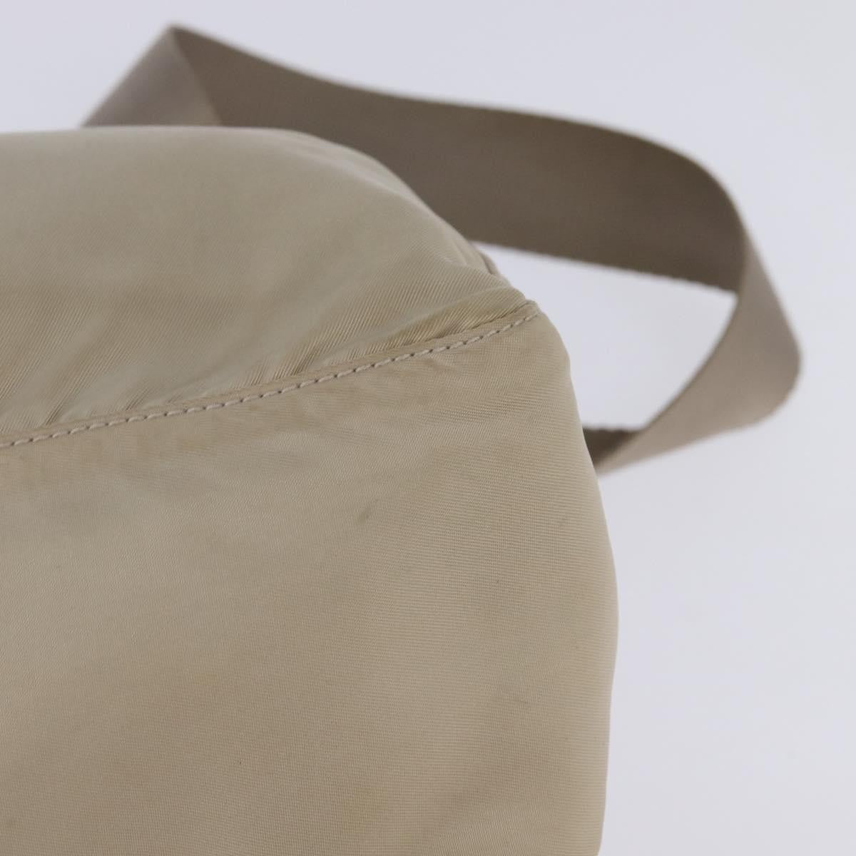Prada Buckle Messenger Bag Tessuto, BEIGE, NYLON, Crossbody bag