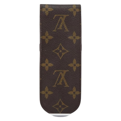 Louis Vuitton Etui à stylo Canvas, BROWN, CANVAS, Clutche & pouche