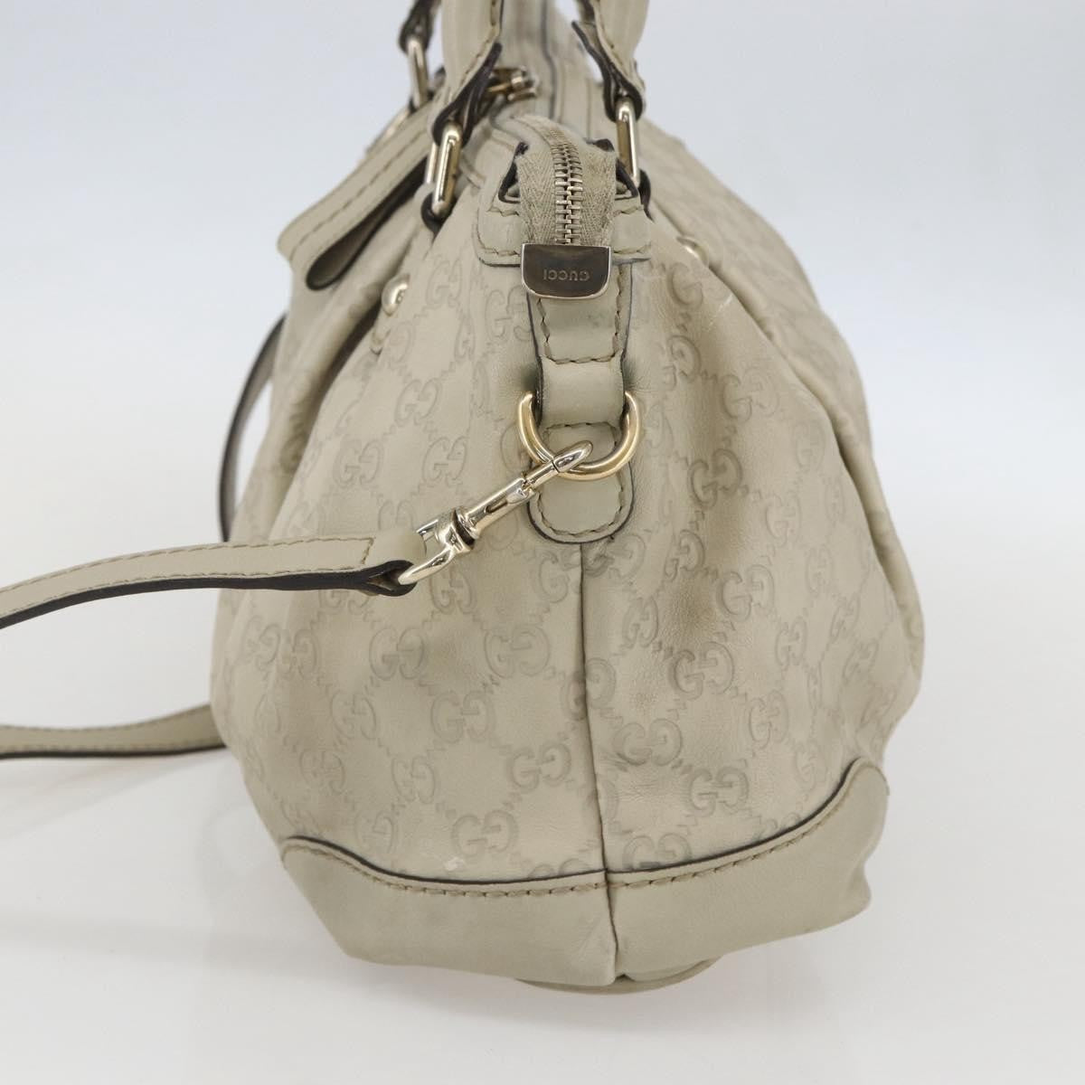 Gucci Sukey Top Handle Satchel Guccissima Leather, ECRU, LEATHER, Tote bag