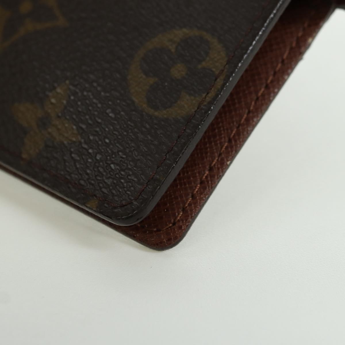 Louis Vuitton Agenda Cover Monogram Panda, Brown, Canvas, Wallet