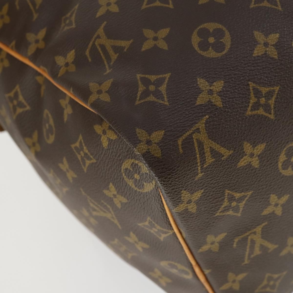 Louis Vuitton Sac Souple Handbag Monogram Canvas, BROWN, CANVAS, Travel bag