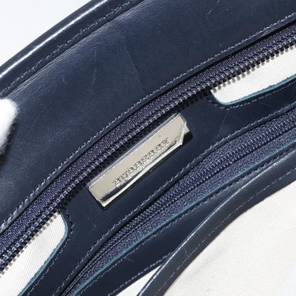 Burberry Blue Label Tote Bag Canvas, WHITE, CANVAS, Tote bag