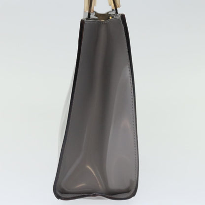 Salvatore Ferragamo Shopper Tote Patent Leather, GRAY, PATENT_LEATHER, Tote bag