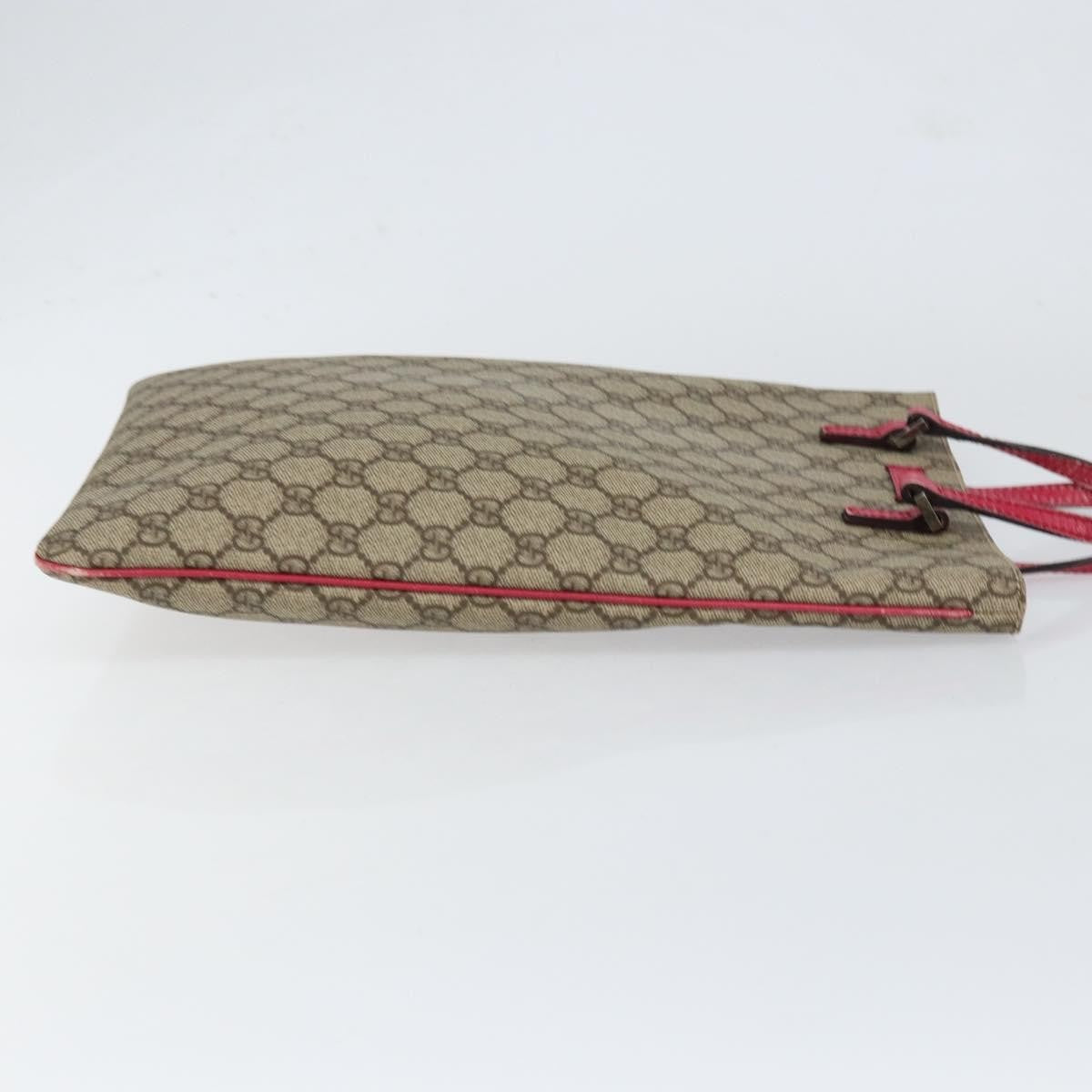 Gucci Joy Plus Flat Tote GG Coated Canvas, BEIGE, PVC, Tote bag