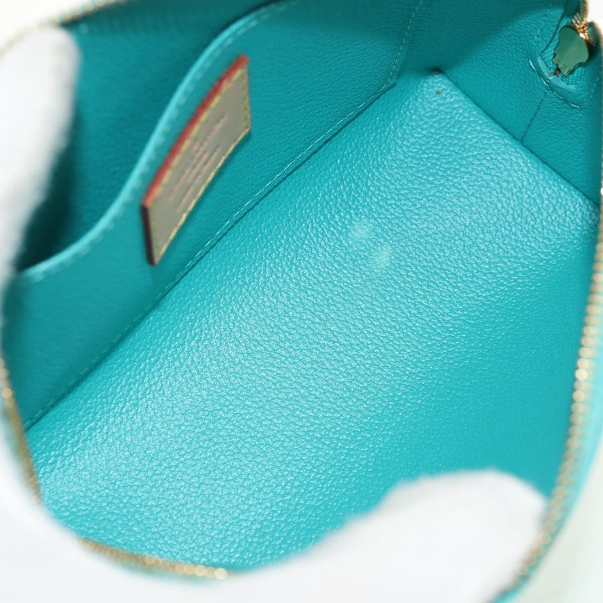 Louis Vuitton Cosmetic Pouch Monogram Vernis, BLUE, PATENT_LEATHER, Clutche & pouche