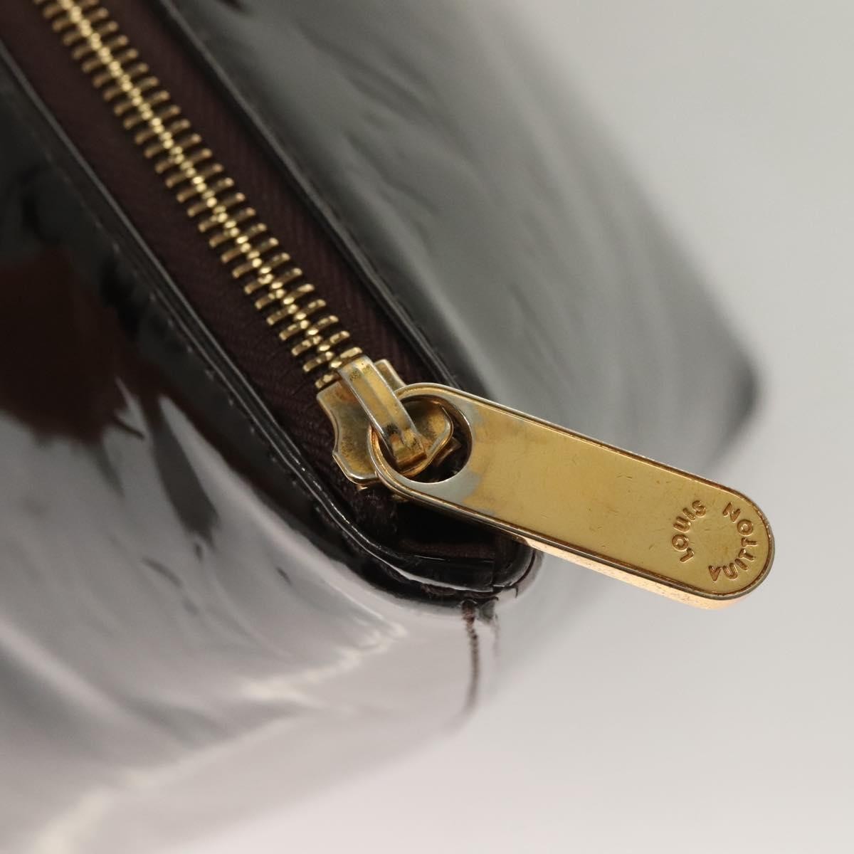 Louis Vuitton Bellevue Handbag Monogram Vernis, PURPLE, PATENT_LEATHER, Handbag