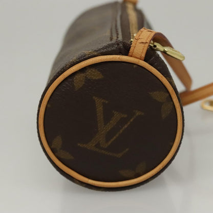 Louis Vuitton Papillon Pochette Monogram Canvas, BROWN, CANVAS, Handbag