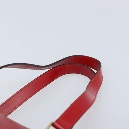 Louis Vuitton Soufflot Handbag Epi Leather, Red, Leather, Handbag