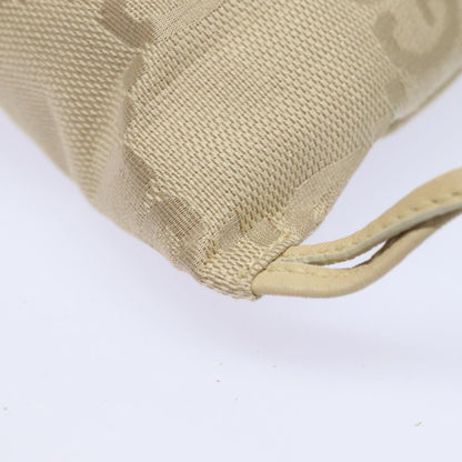 Gucci GG canvas pouch Canvas, BEIGE, CANVAS, Clutche & pouche