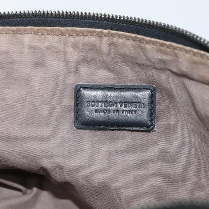 Bottega Veneta Intrecciato Clutch bag Leather, BLACK, LEATHER, Clutche & pouche