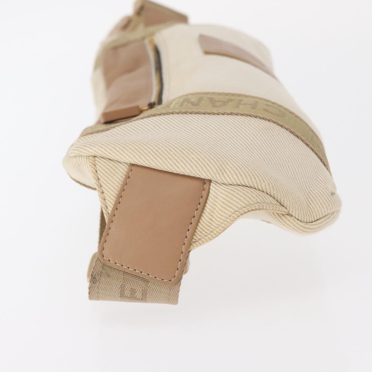 Chanel sports shoulder bag Coco mark, BEIGE, CANVAS, Shoulder bag