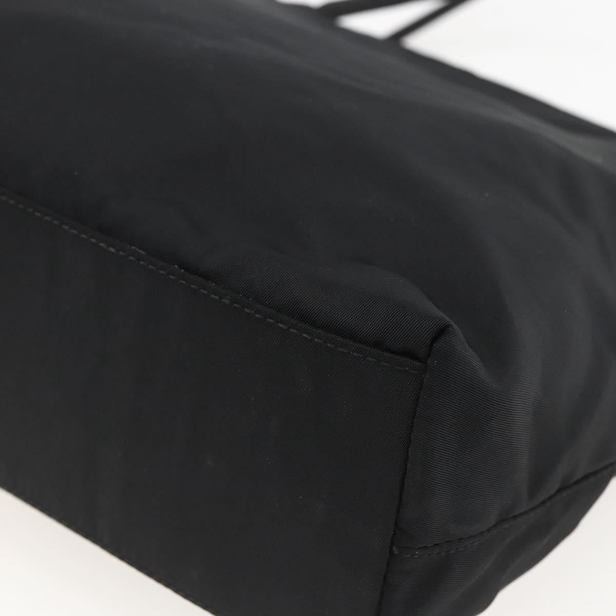 Prada Open Tote Re-Nylon, BLACK, NYLON, Shoulder bag