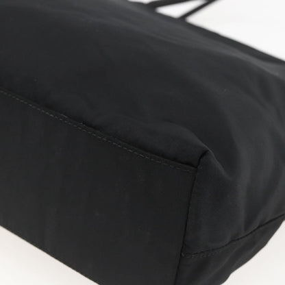 Prada Open Tote Re-Nylon, BLACK, NYLON, Shoulder bag
