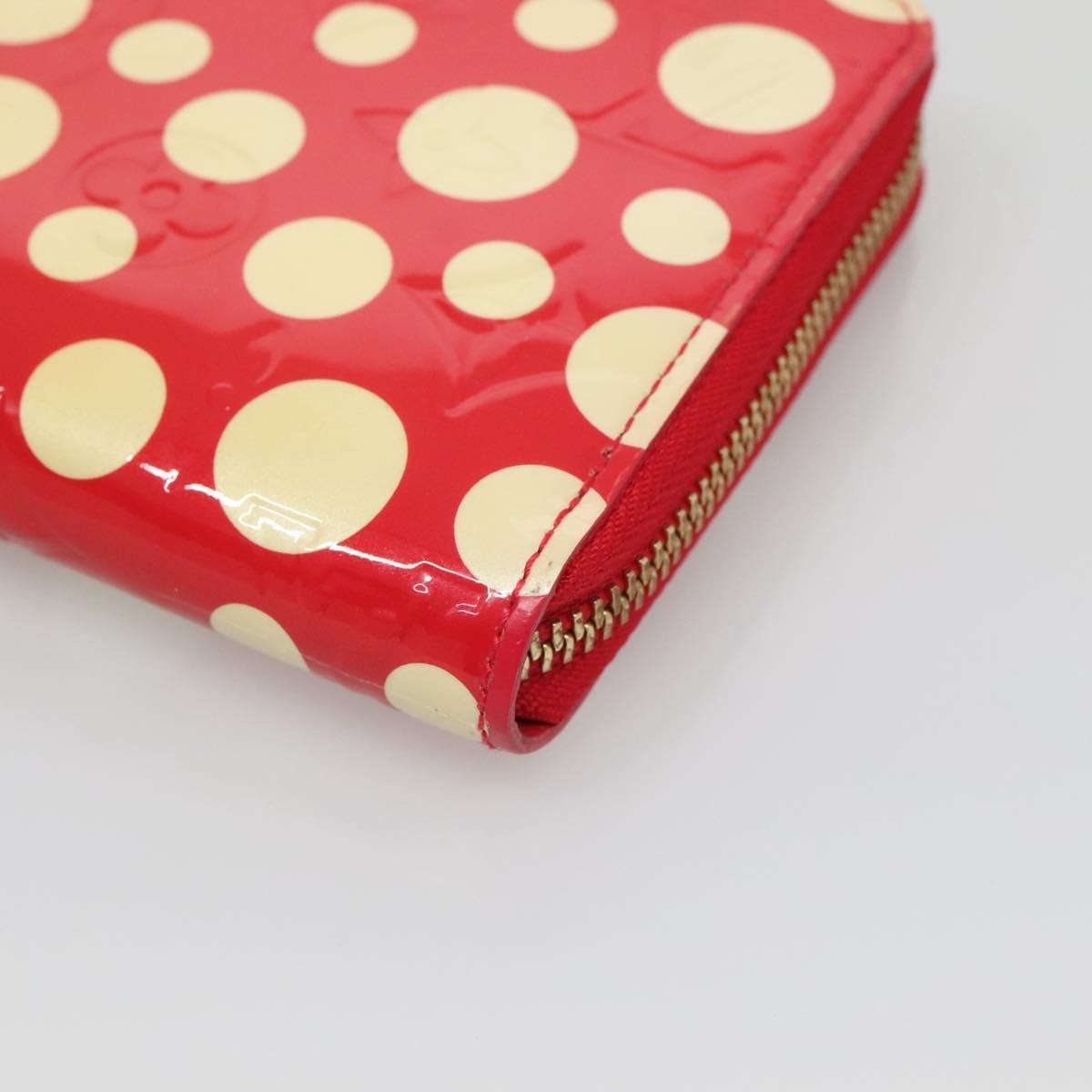 Louis Vuitton Yayoi Kusama Wallet Monogram Patent, RED, PATENT_LEATHER, Wallets