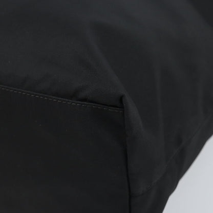 Prada Vintage Zip Tote Tessuto, Black, Nylon, Tote Bag