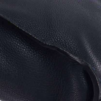 Fendi Selleria Peekaboo Fit Bag Leather, NAVY, LEATHER, Handbag