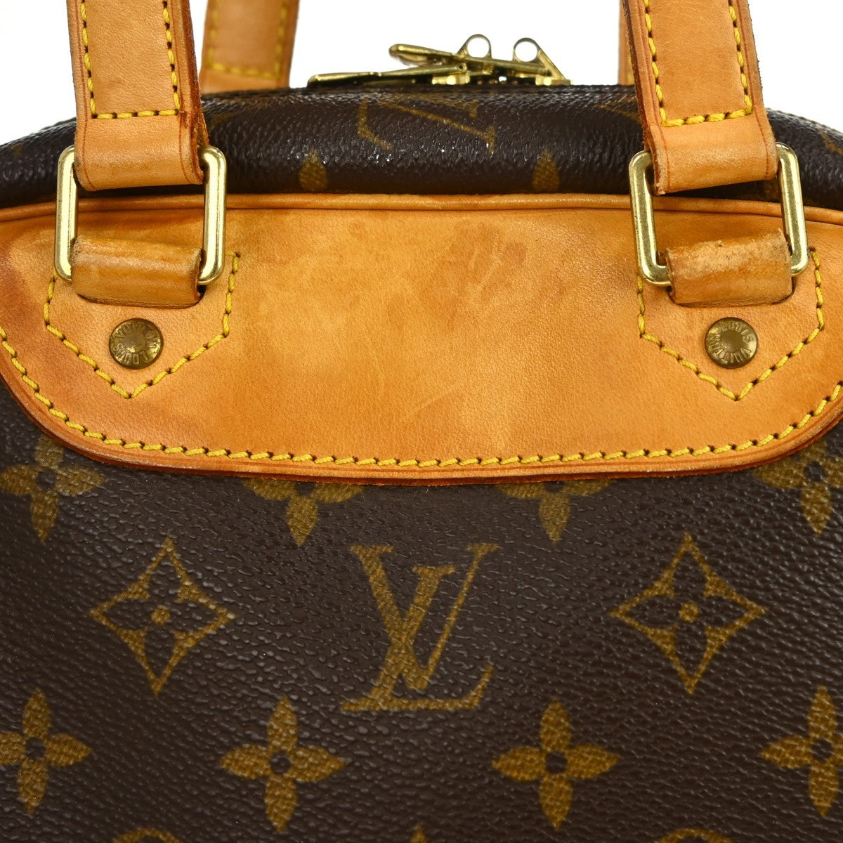 Louis Vuitton Excursion Handbag Monogram Canvas, BROWN, CANVAS, Handbag