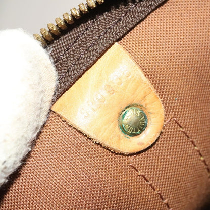 Louis Vuitton Keepall Bag Monogram Canvas, BROWN, CANVAS, Travel bag