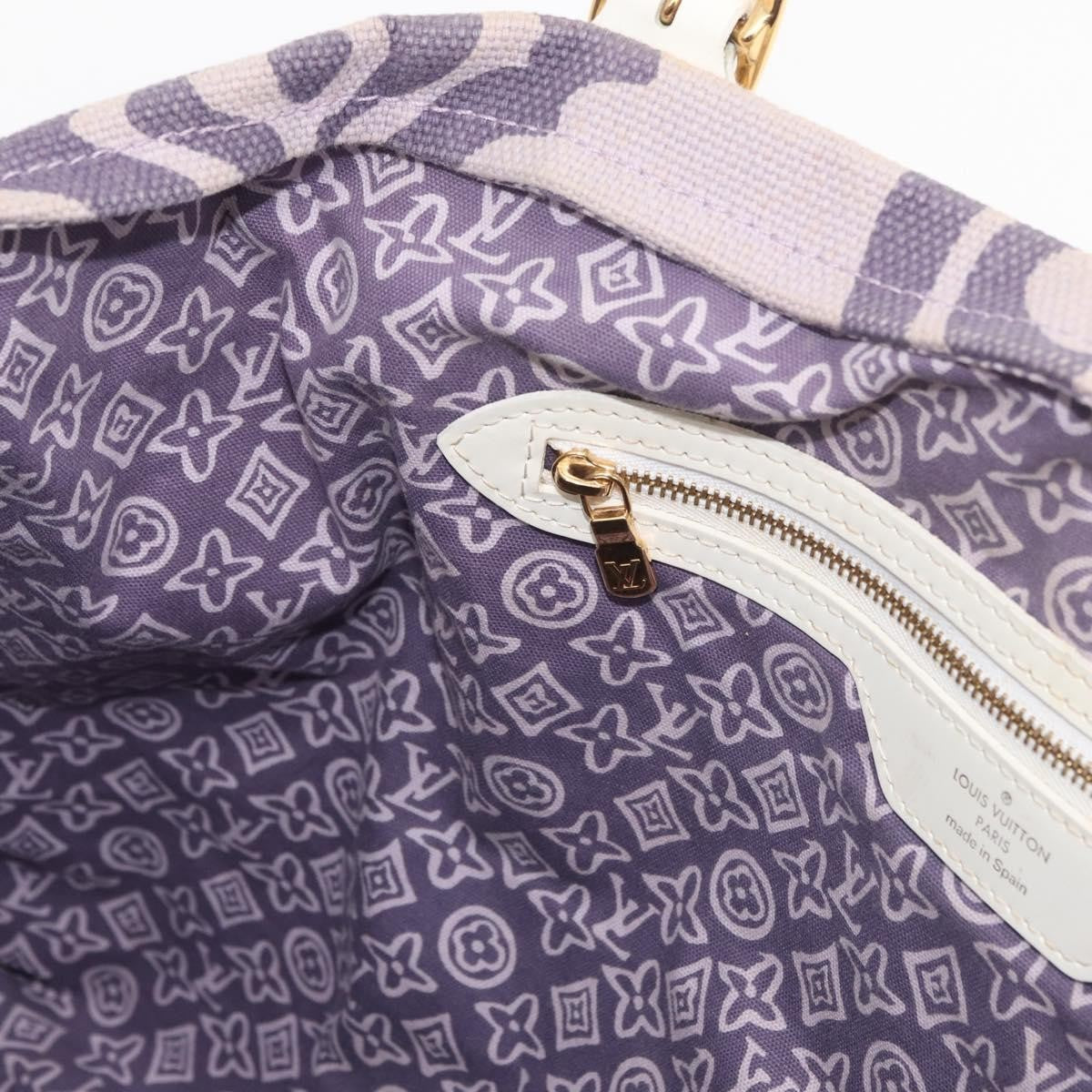 Louis Vuitton Tahitienne Cabas Canvas, Purple, Canvas, Tote Bag