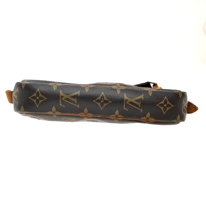 Louis Vuitton Pochette Marly Bandouliere Bag Monogram Canvas, BROWN, CANVAS, Shoulder bag