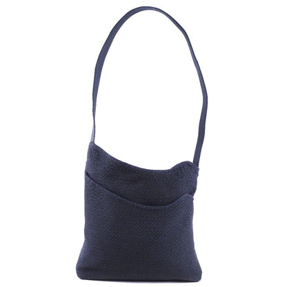 Hermes Vintage Sac De Pansage Shoulder Bag Toile, BLUE, CANVAS, Shoulder bag