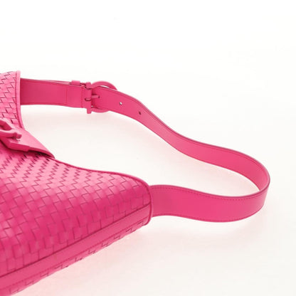 Salvatore Ferragamo Gancini Shoulder Bag Leather, PINK, LEATHER, Shoulder bag