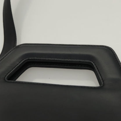 Salvatore Ferragamo Soft W Tote Leather, BLACK, LEATHER, Tote bag