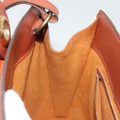 Louis Vuitton Cluny Shoulder Bag Epi Leather, BROWN, LEATHER, Shoulder bag