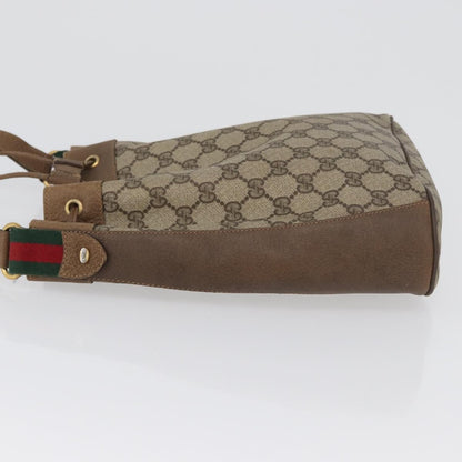 Gucci Drawstring Bucket Bag GG Canvas, BEIGE, CANVAS, Shoulder bag
