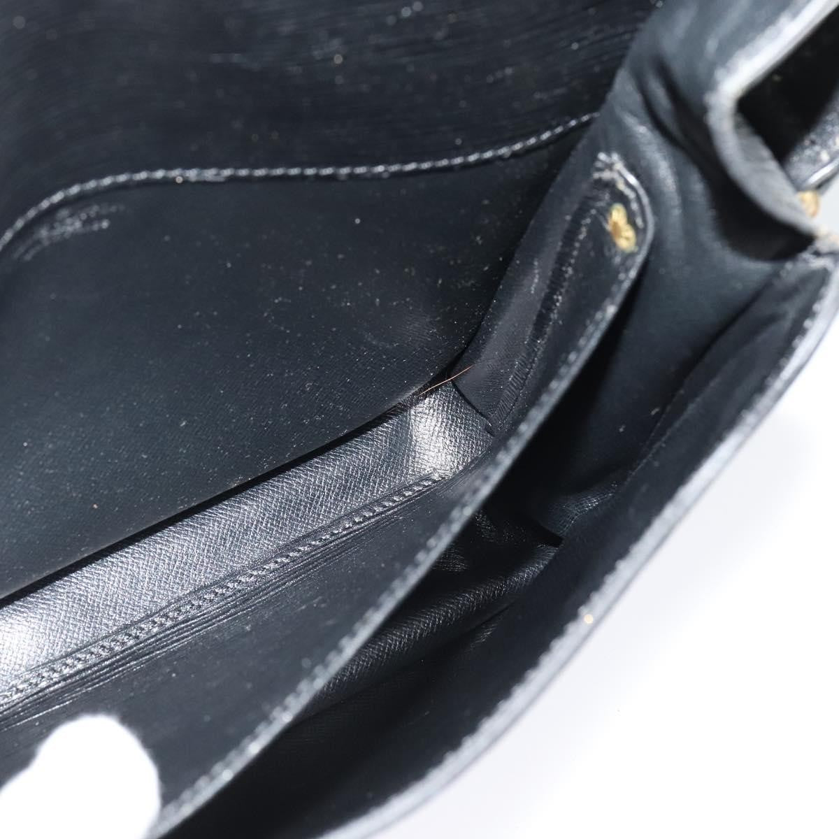 Louis Vuitton Cartouchiere Handbag Epi Leather, BLACK, LEATHER, Handbag