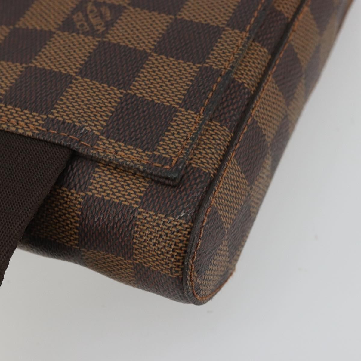 Louis Vuitton Geronimos Waist Bag Damier, Brown, Canvas, Shoulder Bag