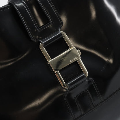 Gucci Jackie Bag Patent Leather, BLACK, PATENT_LEATHER, Shoulder bag