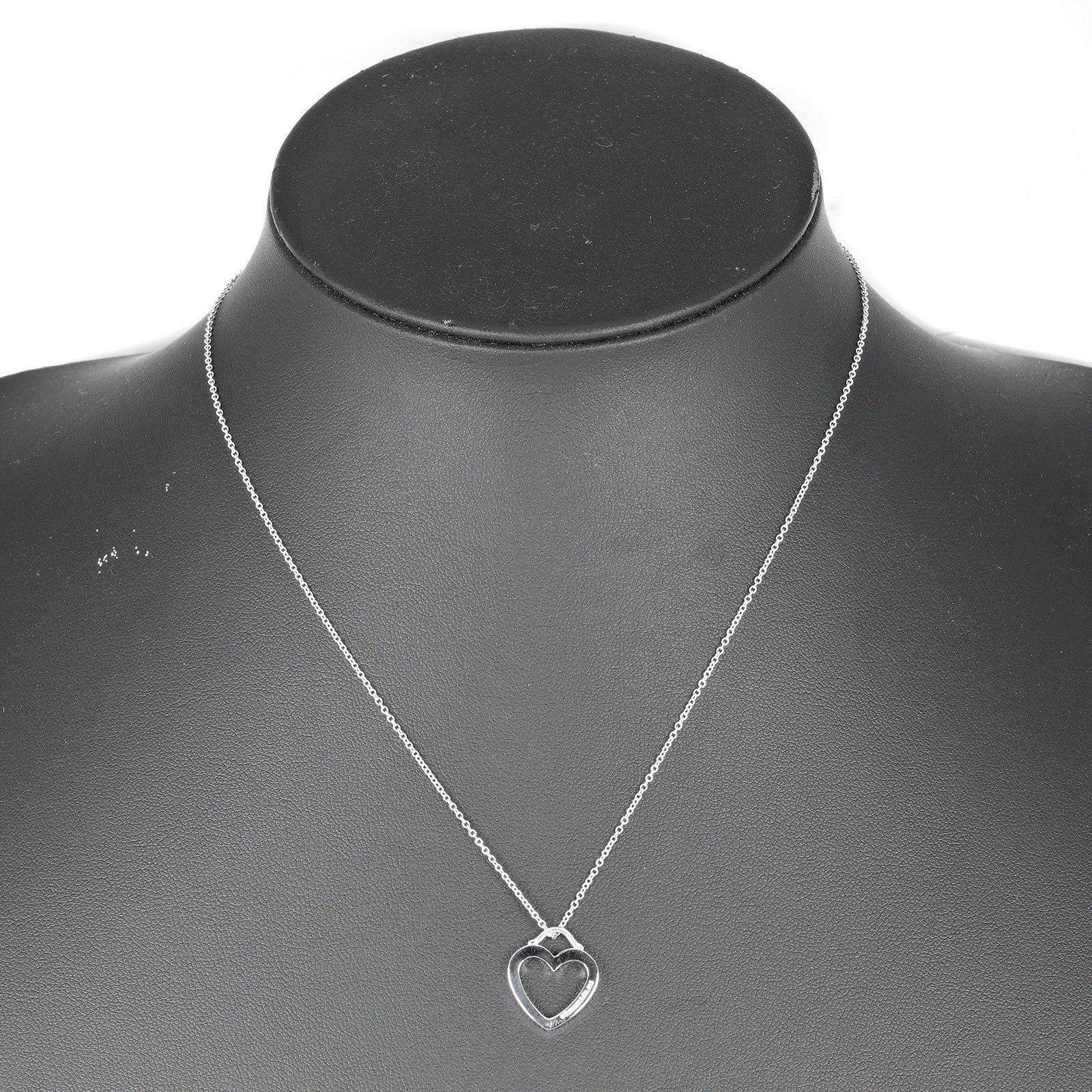 Tiffany & Co. Sentimental Heart Necklace Silver 925, SILVER, SILVER, Necklace