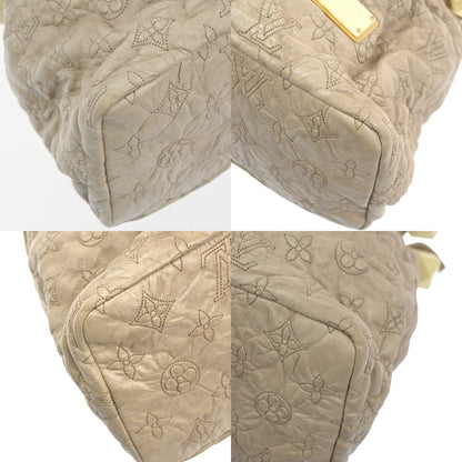 Louis Vuitton Olympe Stratus Handbag Limited Edition Monogram Lambskin, BEIGE, LEATHER, Shoulder bag
