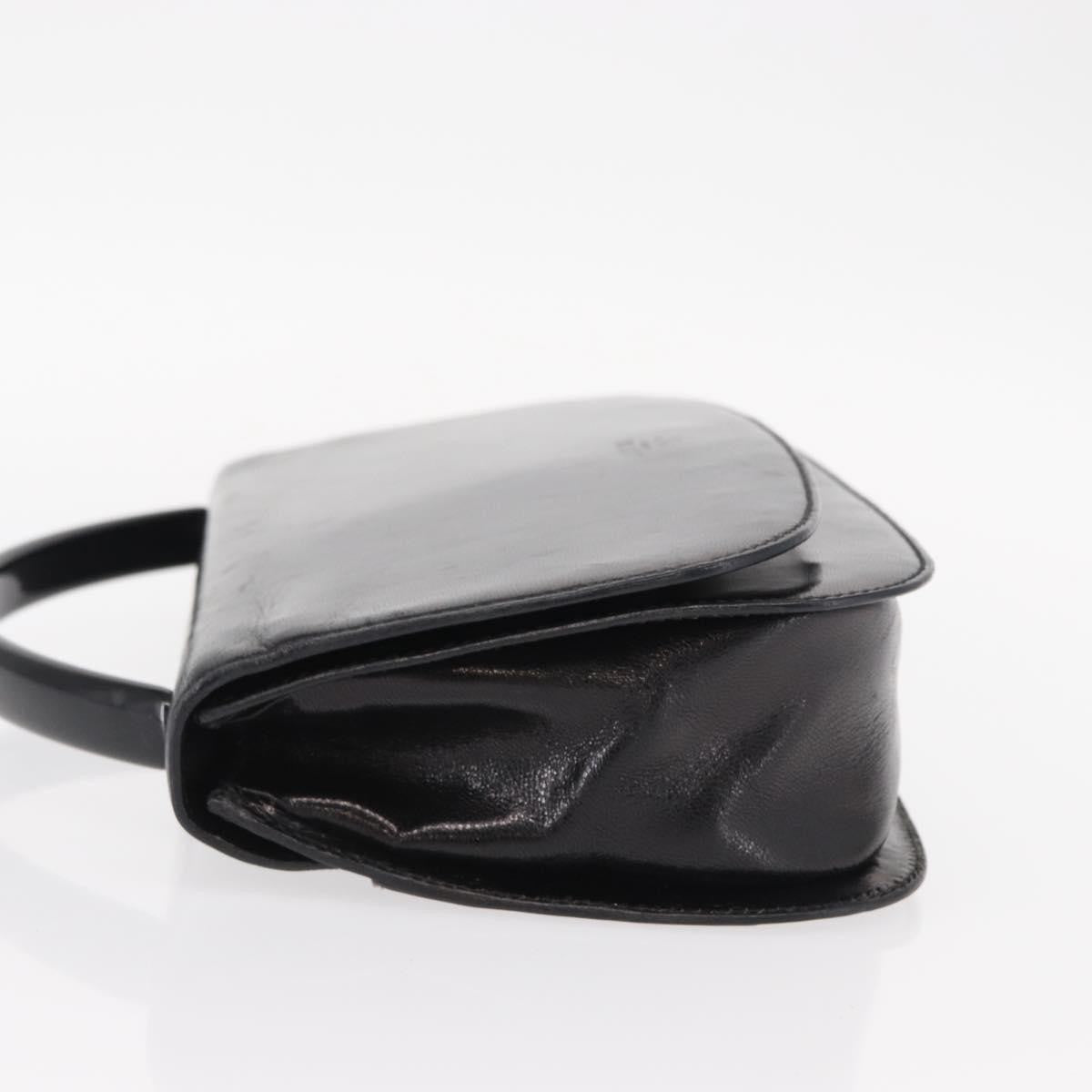 Prada Vintage Handbag Leather, BLACK, LEATHER, Handbag