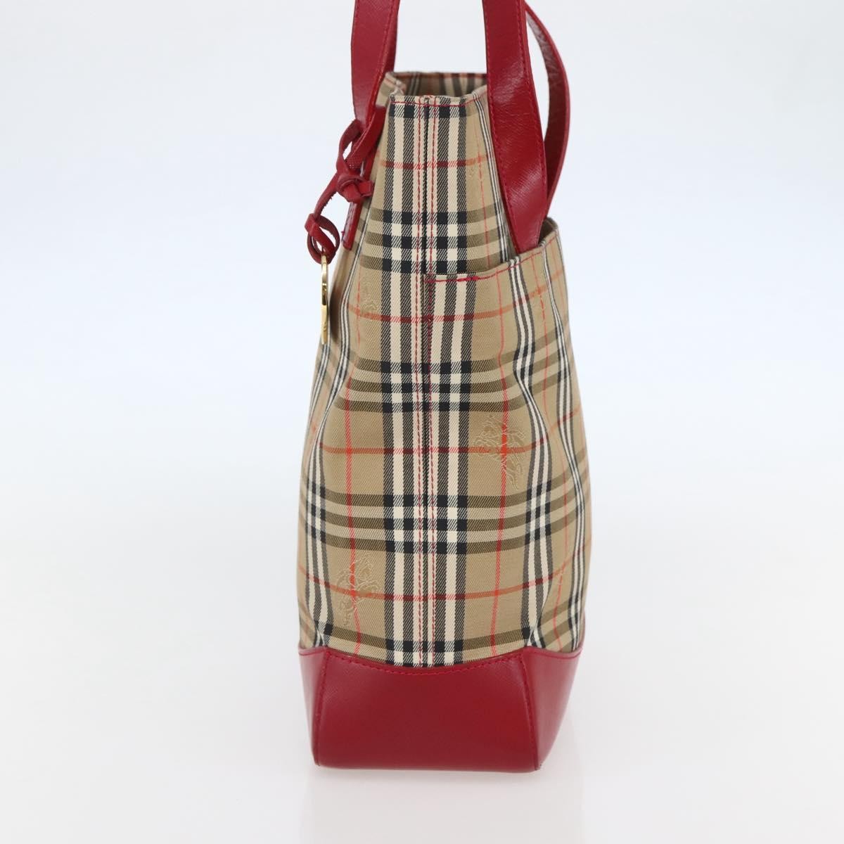 Burberry Nova Check Tote canvas check pattern, BEIGE, CANVAS, Tote bag