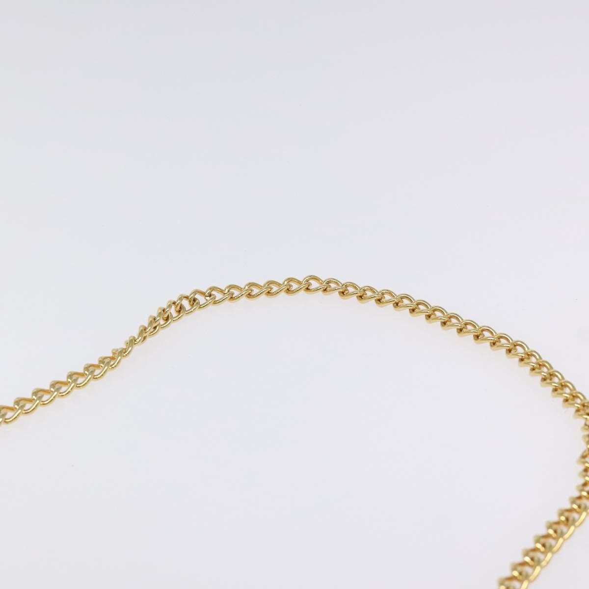 Salvatore Ferragamo Vintage Gancini Chain Shoulder Bag Leather, BLACK, LEATHER, Shoulder bag