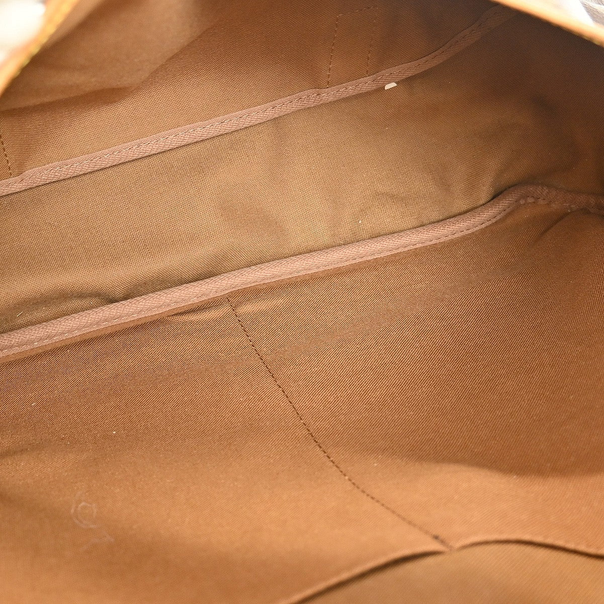 Louis Vuitton Saumur Handbag Monogram Canvas, BROWN, CANVAS, Shoulder bag