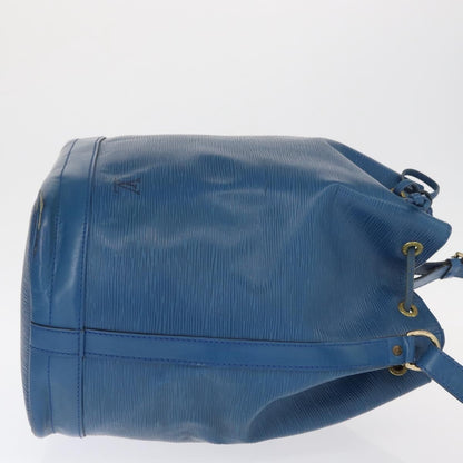 Louis Vuitton Noe Handbag Epi Leather, BLUE, LEATHER, Shoulder bag