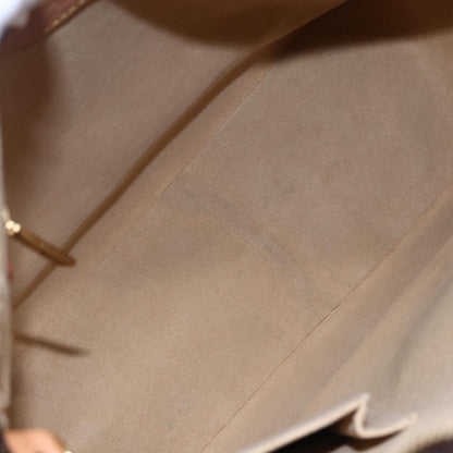 Louis Vuitton Looping Handbag Monogram Canvas, BROWN, CANVAS, Handbag