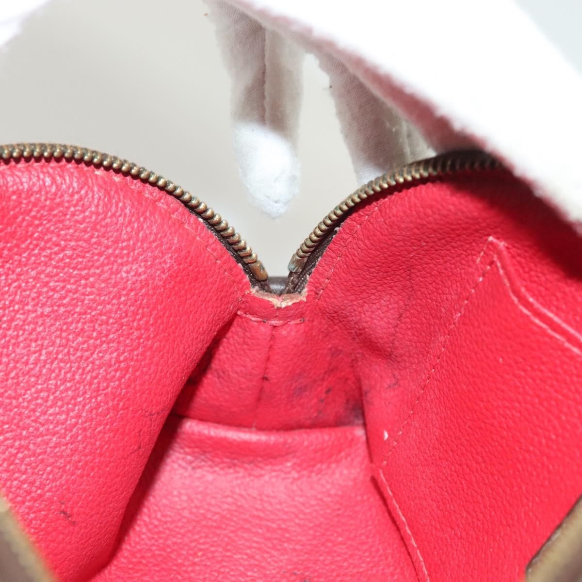 Louis Vuitton Cosmetic Pouch Damier, BROWN, CANVAS, Toiletry Case