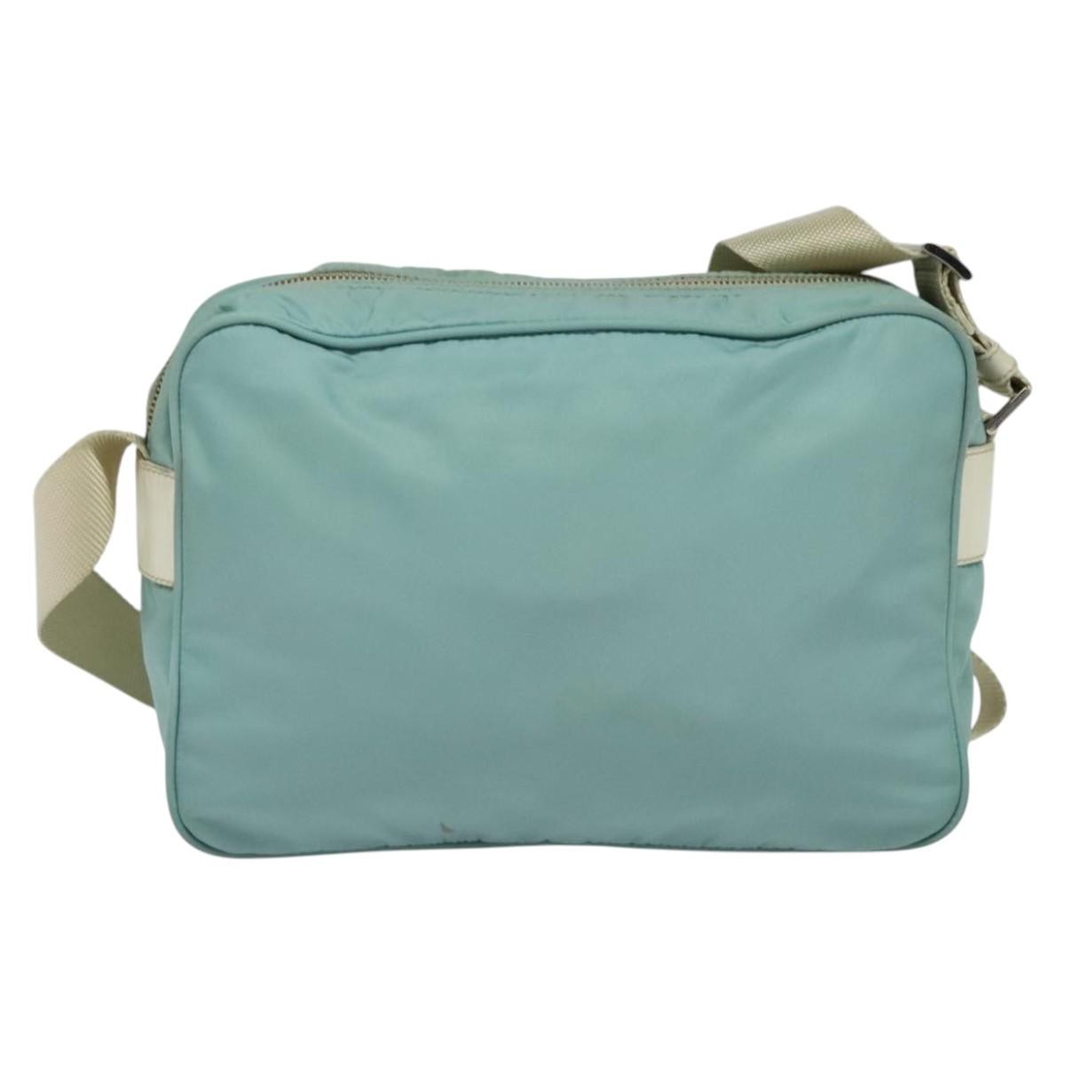 Prada Vintage Shoulder Bag Tessuto, BLUE, NYLON, Shoulder bag
