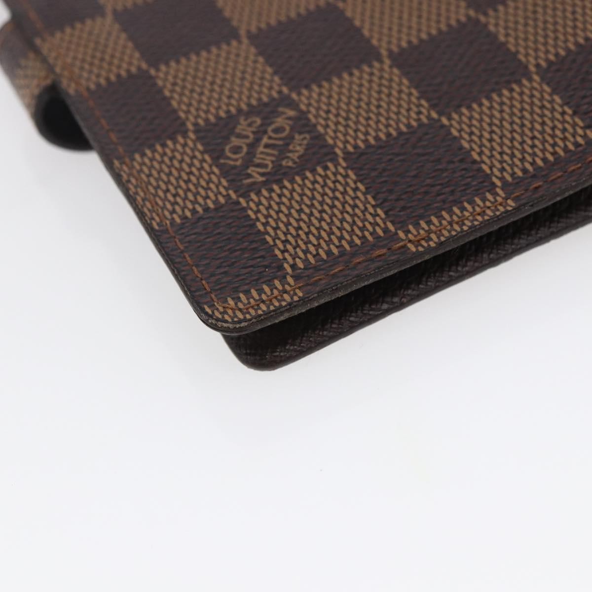 Louis Vuitton Agenda Cover Damier Azur, BROWN, CANVAS, Toiletry Case