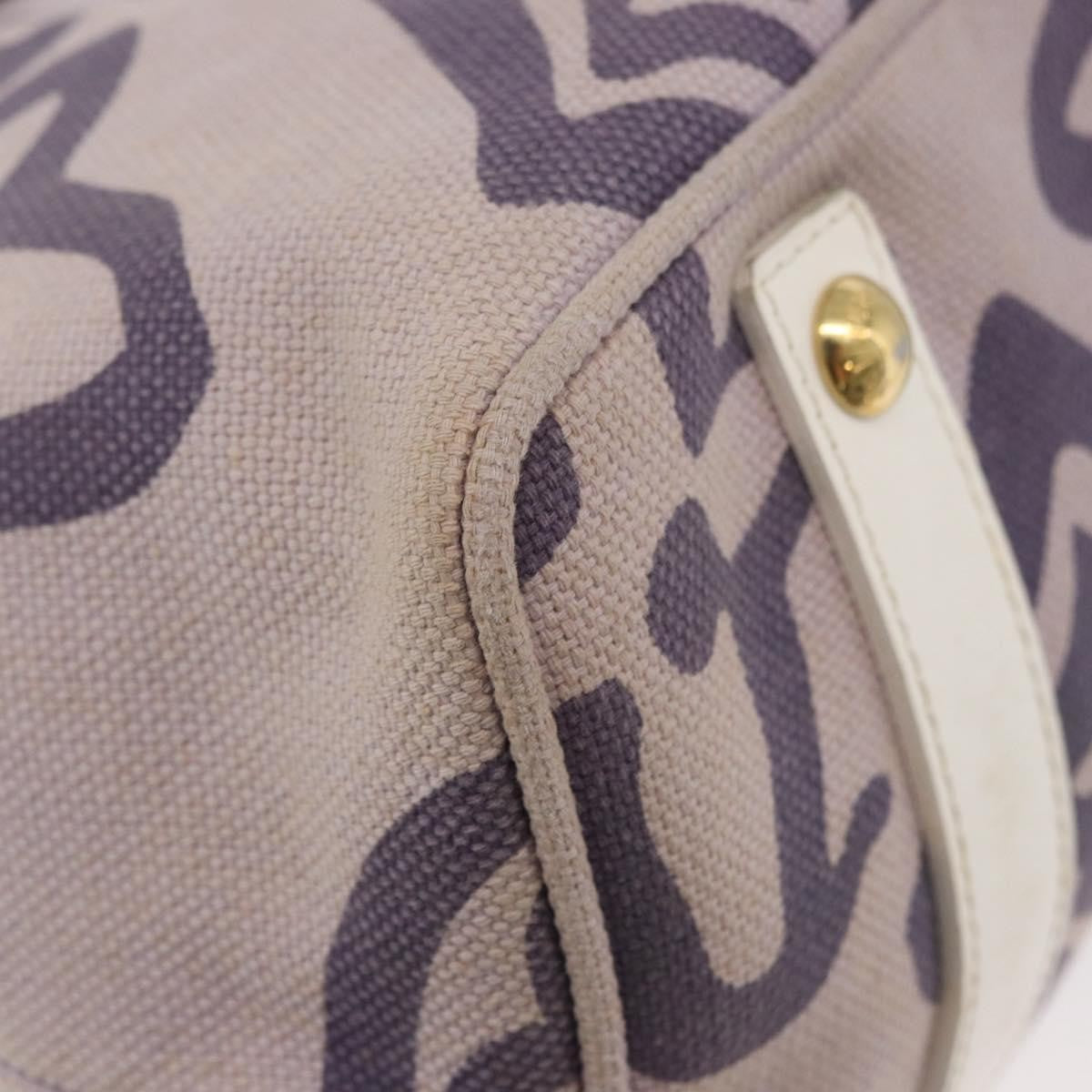 Louis Vuitton Tahitienne Cabas Canvas, Purple, Canvas, Tote Bag