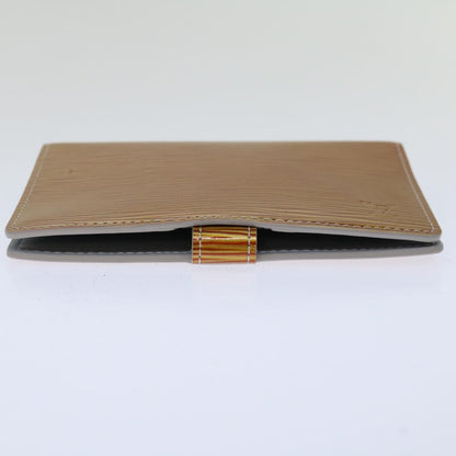Louis Vuitton Agenda Cover Epi Leather, ORANGE, LEATHER, Wallets
