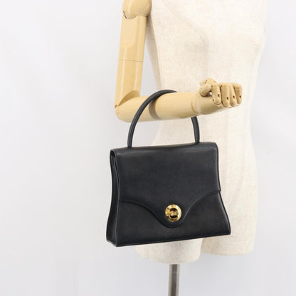 Givenchy Vintage Handbag Leather, BLACK, LEATHER, Handbag