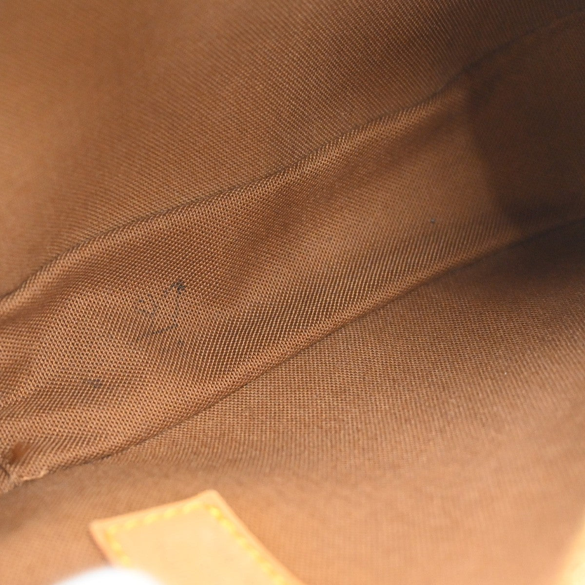 Louis Vuitton Pochette Gange Monogram Canvas, BROWN, CANVAS, Clutche & pouche